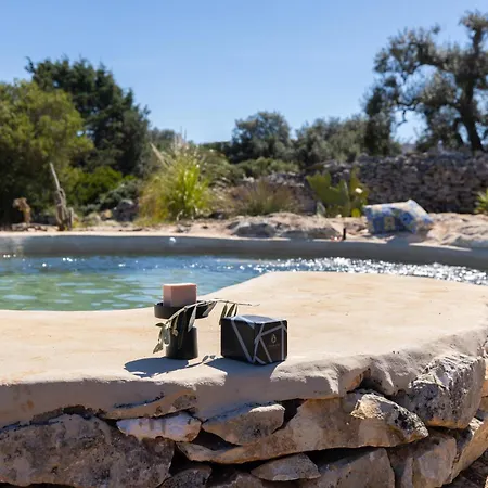 Trullo Con Vista Mare E Piscina Riscaldata * Carovigno