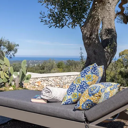 Vila Trullo Con Vista Mare E Piscina Riscaldata Carovigno